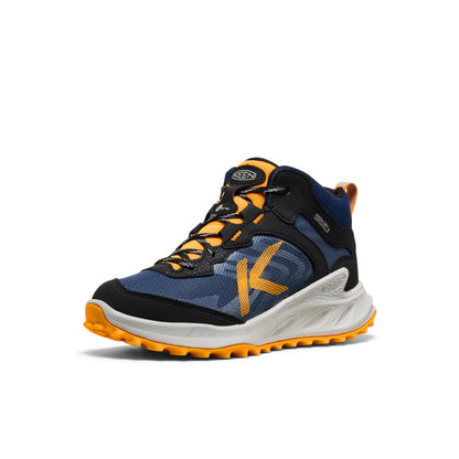 Big Kids' Zionic Waterproof Boot Naval Academy/Bright Marigold