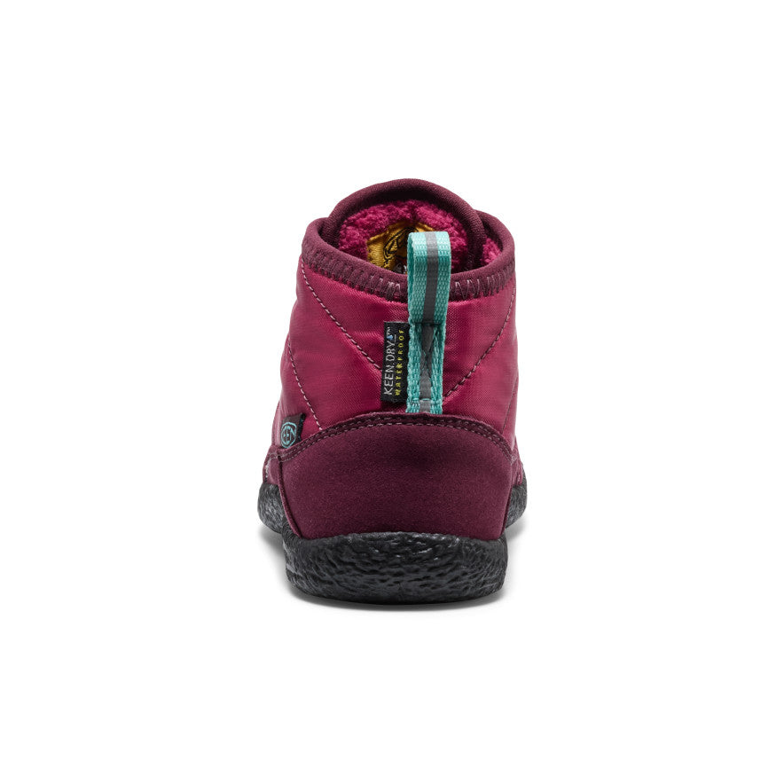 Little Kids' Howser II Waterproof Chukka Beaujolais/Pool Blue