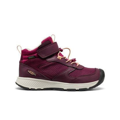 Big Kids' Skua Waterproof Boot Fig/Peach Fuzz