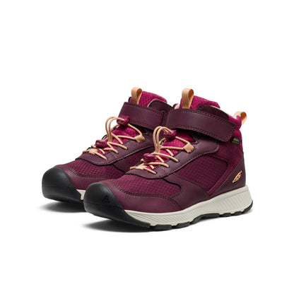 Big Kids' Skua Waterproof Boot Fig/Peach Fuzz
