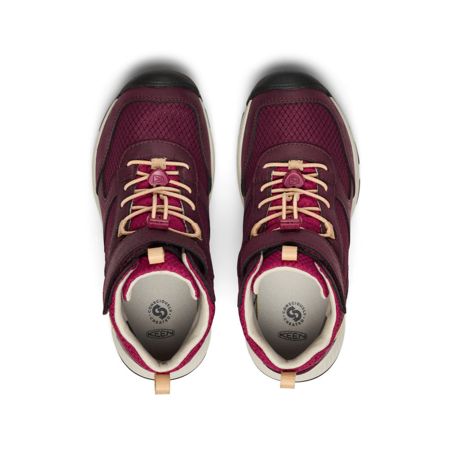 Big Kids' Skua Waterproof Boot Fig/Peach Fuzz