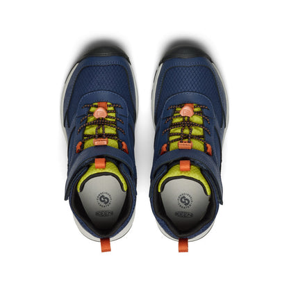 Big Kids' Skua Waterproof Boot Naval Academy/Rogue Green