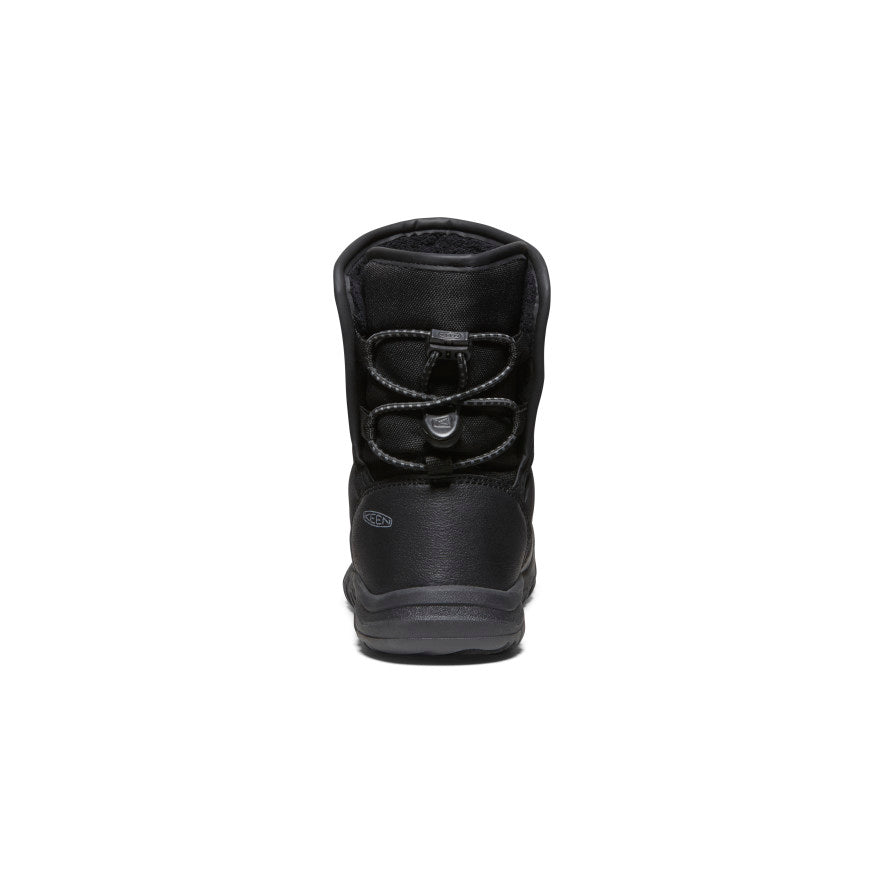 Little Kids' Puffrider Waterproof Winter Boot Black/Steel Grey