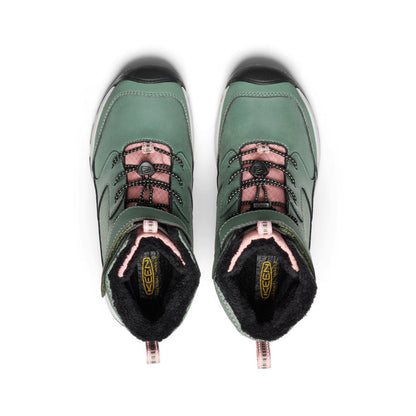 Big Kids' Skua Waterproof Winter Boot Dark Forest/Rose Elegance