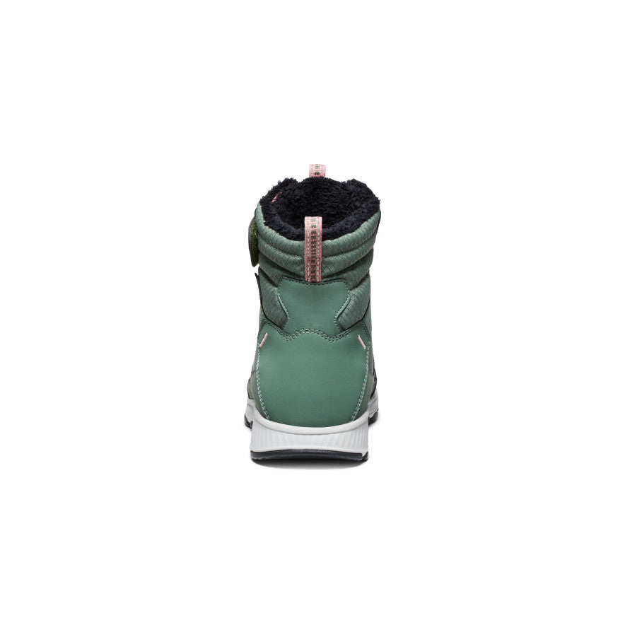 Big Kids' Skua Waterproof Winter Boot Dark Forest/Rose Elegance