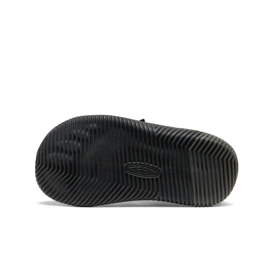 Little Kids' KNX Leather Sneaker Triple Black