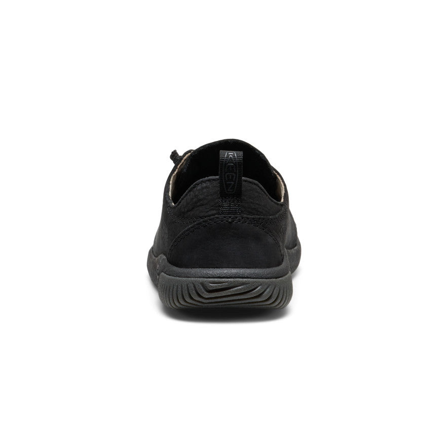 Big Kids' KNX Leather Sneaker Triple Black