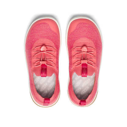 Big Kids' KNX Knit Sneaker Dubarry/Star White