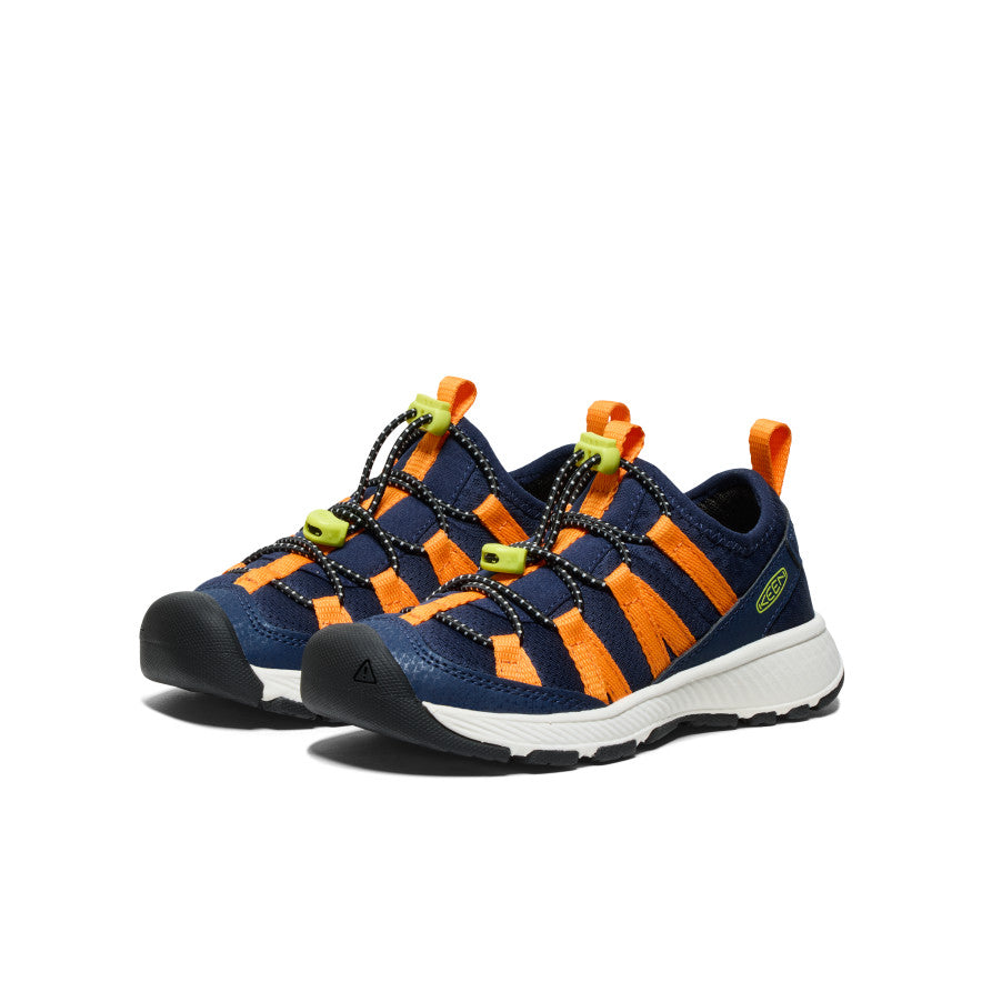 Little Kids' Motozoa Sneaker Naval Academy/Bright Marigold