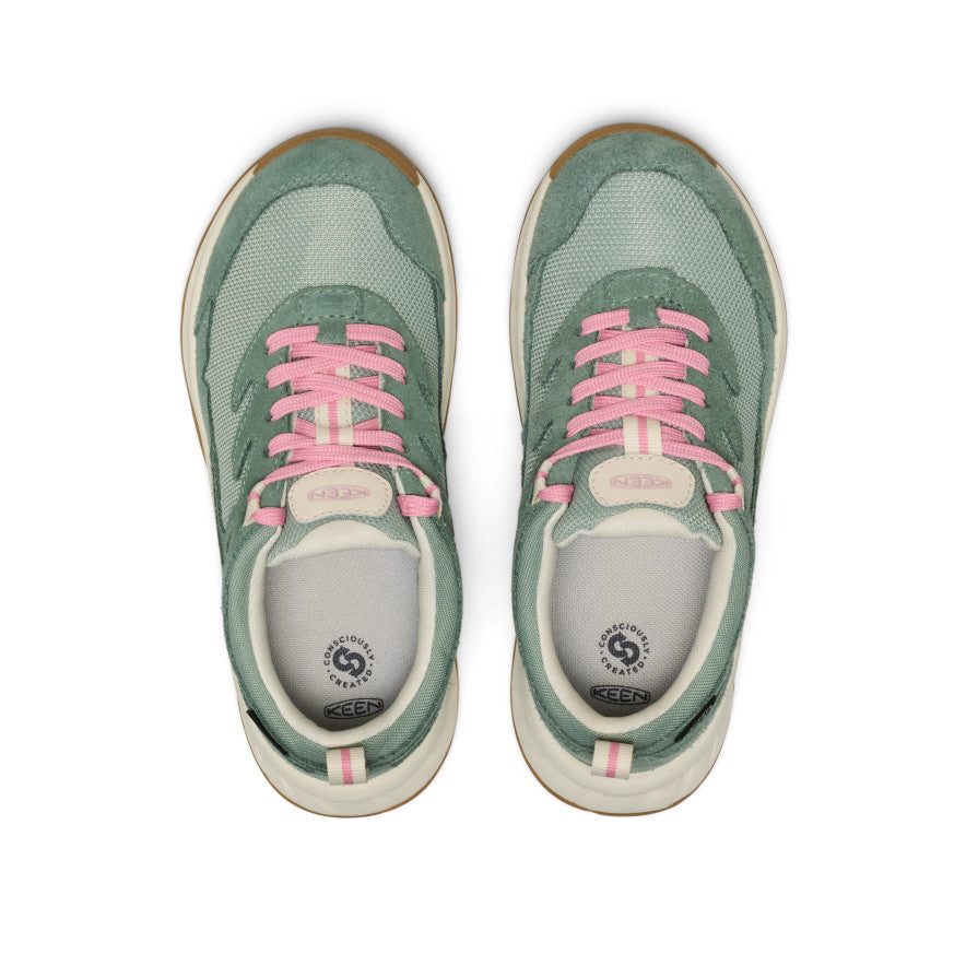 Big Kids' Hightrail Waterproof Hiking Shoe Lily Pad/Cashmere Rose