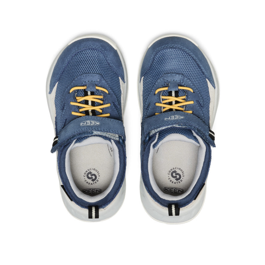 Little Kids' Hightrail Waterproof Hiking Shoe Vintage Indigo/Alloy