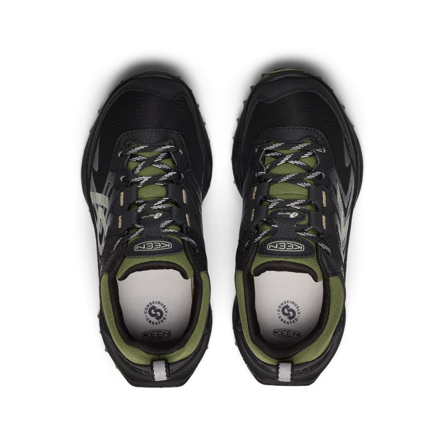 Big Kids' Zionic Waterproof Shoe Black/Bronze Green