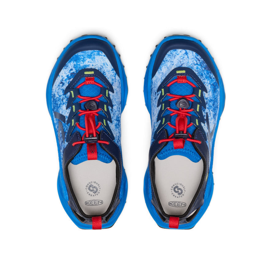 Big Kids' Zionic ADV Sandal Precious Blue/Racing Red