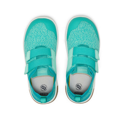 Big Kids' KNX Knit Double Strap Bright Aqua/Cabbage