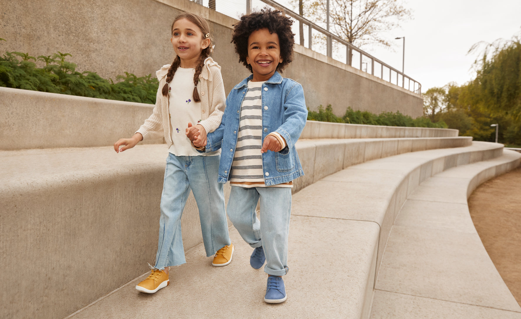 Big Kids' KNX Leather Sneaker Coronet Blue/Vapor