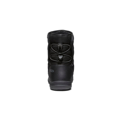 Big Kids' Puffrider Waterproof Winter Boot Black/Steel Grey