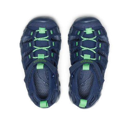 Little Kids' Hyperport H2 Sandal Naval Academy/Vibrant Green