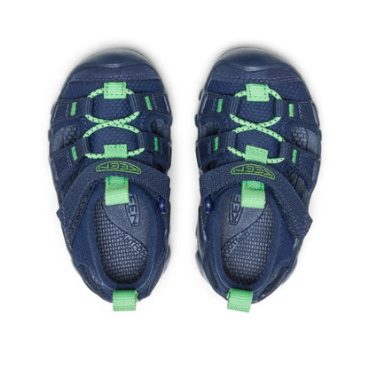 Toddlers' Hyperport H2 Sandal Naval Academy/Vibrant Green
