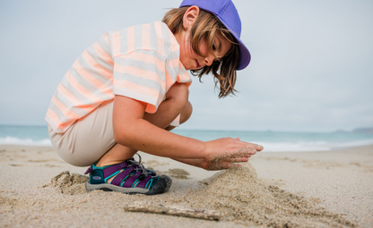Big Kids' Newport Boundless Sandal Black/Precious Blue