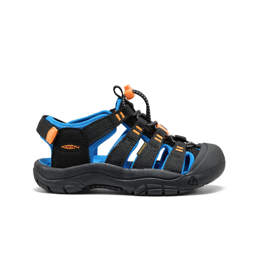 Little Kids' Newport Boundless Sandal Black/Precious Blue