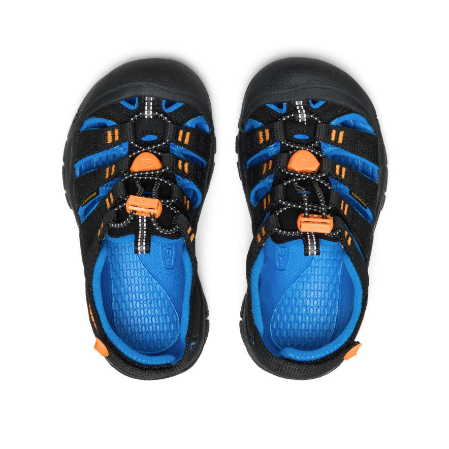 Little Kids' Newport Boundless Sandal Black/Precious Blue