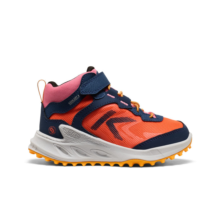 Little Kids' Zionic Waterproof Hiker Naval Academy/Nasturtium