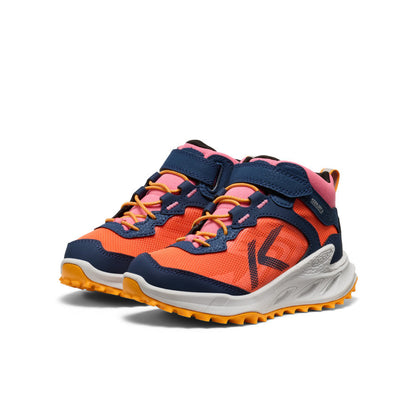Little Kids' Zionic Waterproof Hiker Naval Academy/Nasturtium