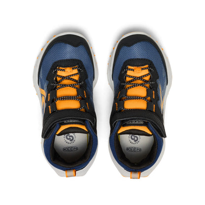 Little Kids' Zionic Waterproof Boot Naval Academy/Bright Marigold